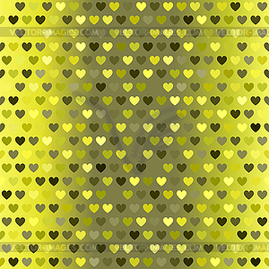 Heart pattern. Seamless sparkling background - royalty-free vector clipart