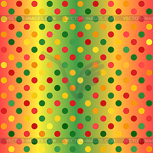 Polka dot pattern. Seamless background - royalty-free vector clipart