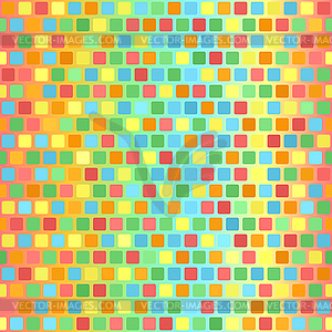 Rounded square pattern. Seamless tile background - vector clip art