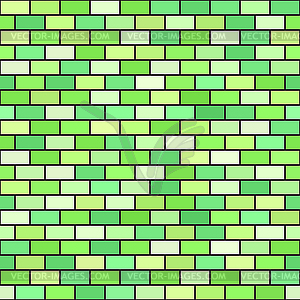 Brick pattern. Seamless brick wall background - vector clipart