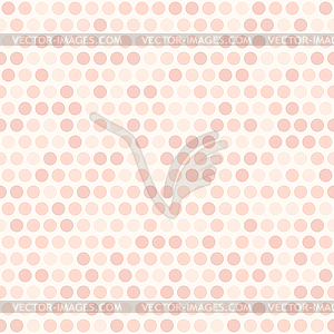 Polka dot pattern. Seamless dot background - vector clip art