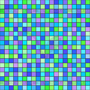 Square pattern. Seamless background - vector clipart