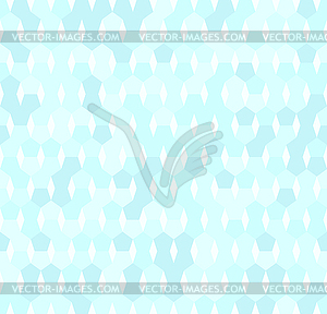 Cyan pentagon pattern. Seamless - vector clip art