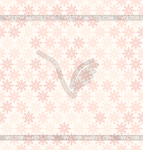 Snowflake pattern. Seamless background - stock vector clipart