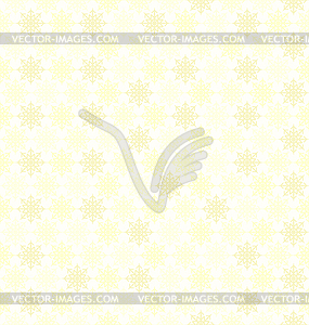 Snowflake pattern. Seamless background - vector clipart