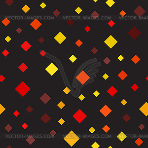 Random diamond pattern. Seamless - vector image