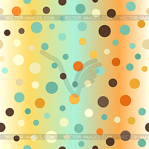 Polka dot pattern. Seamless - vector image