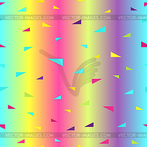 Светящийся узор треугольника. бесшовный - клипарт в векторе / векторное изображение