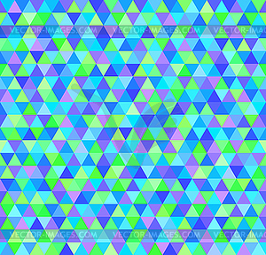 Triangle pattern. Seamless background - vector image