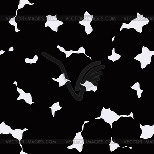 Mysterious background with dark Rorschach-like - vector image