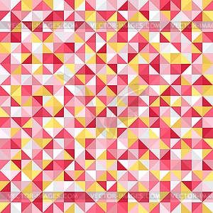 Triangle pattern. Seamless - color vector clipart