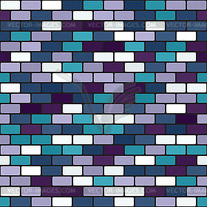 Brick wall pattern. Seamless - vector clipart