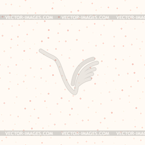 Rose dot pattern. Seamless - vector clipart