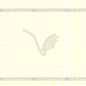 Yellow triangle pattern. Seamless - vector clipart