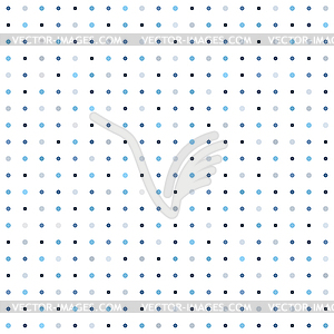 Polka dot pattern. Seamless - vector clipart