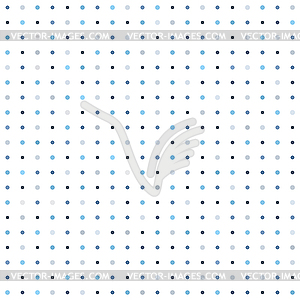 Polka dot pattern. Seamless - vector clipart