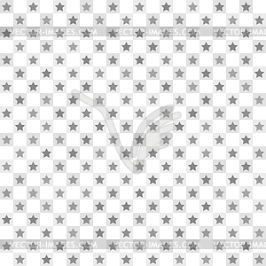 Checkered star pattern. Seamless - vector clipart