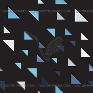 Right triangle pattern. Seamless - vector clipart