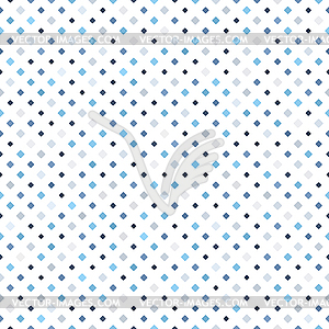 Rounded diamond pattern. Seamless - vector clipart