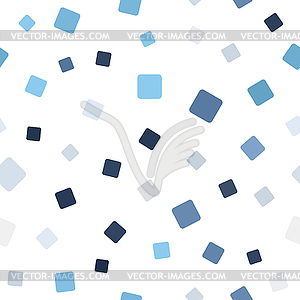 Random square pattern. Seamless - vector clipart