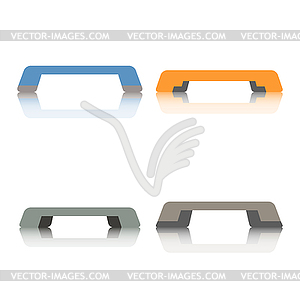 Step platform,  - vector image