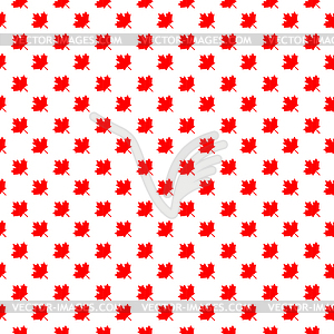 Canadian seamless background,  - vector image