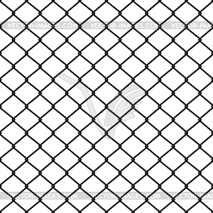Seamless metal mesh,  - vector clip art