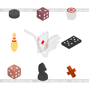 Set of game icons,  - vector image