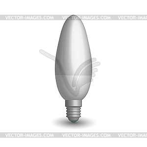 LED bulb in 3d,  - royalty-free vector clipart