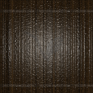 Glossy brown wood texture,  - vector image