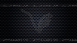 Carbon fiber texture,  - vector clip art