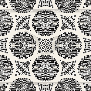 Seamless pattern. Modern stylish abstract texture. - vector clipart