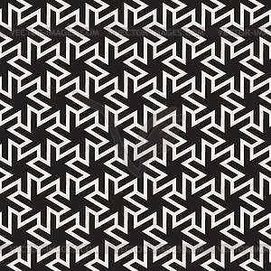 Seamless geometric pattern. Simple abstract lines - vector clipart