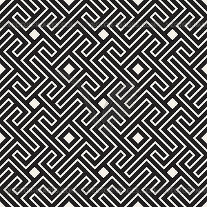 Seamless pattern. Stylish linear lattice background - vector clipart