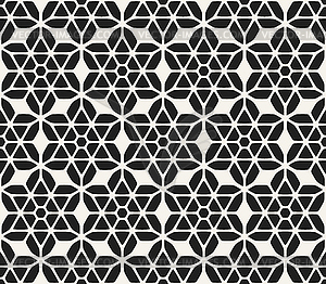 Seamless pattern with star ornament. Elegant - vector clipart