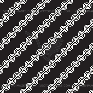 Seamless stylish pattern. Geometric striped - vector clip art