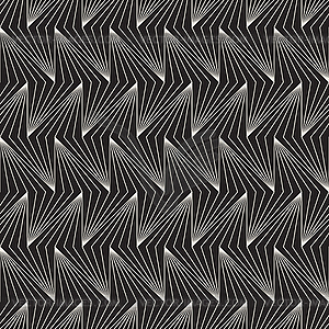 Seamless stylish pattern. Geometric striped - vector image