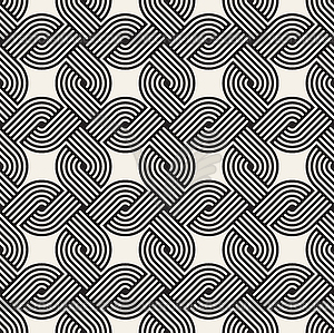 Seamless lines mosaic pattern. Modern stylish - vector image