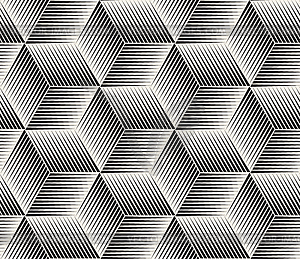 Seamless halftone pattern. Modern stylish abstract - vector clip art