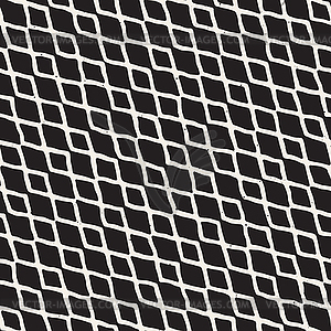 Рисованной линии геометрический бесшовный образец. - векторизованное изображение