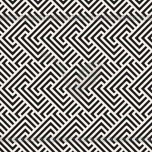 Seamless geometric pattern. Stylish abstract - vector image