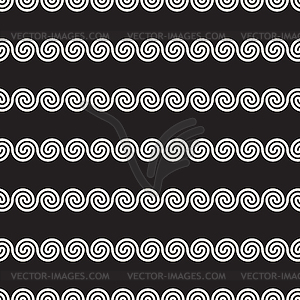 Seamless antique geometric pattern. Ancient Greek - vector EPS clipart