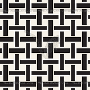 Seamless pattern. Repeating geometric interlocking - vector image