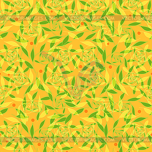 Seamless pattern floral pattern fabric - vector clipart