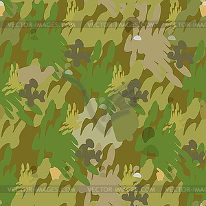 Seamless pattern Protective camouflage coloration - vector image