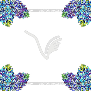 Is hyacinth spring flower - vector image