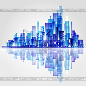 City Skyline - vector image