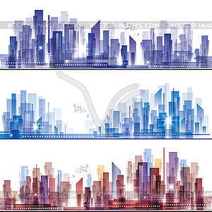 City Skyline - vector clipart