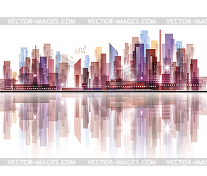 City Skyline - vector image
