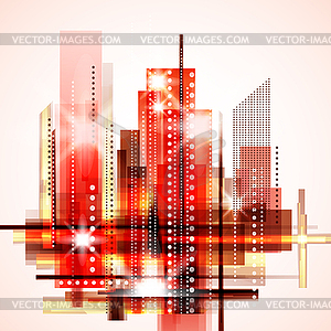 City Skyline - vector image